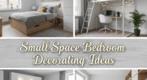 Small Space Bedroom Decorating Ideas
