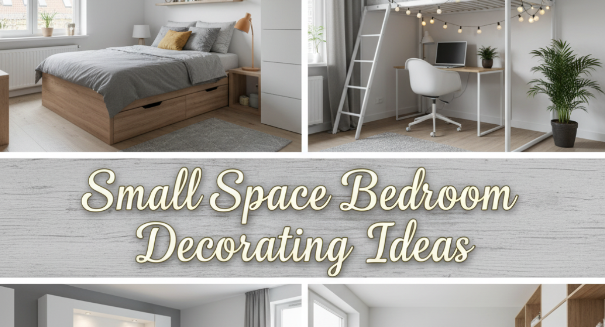 Small Space Bedroom Decorating Ideas